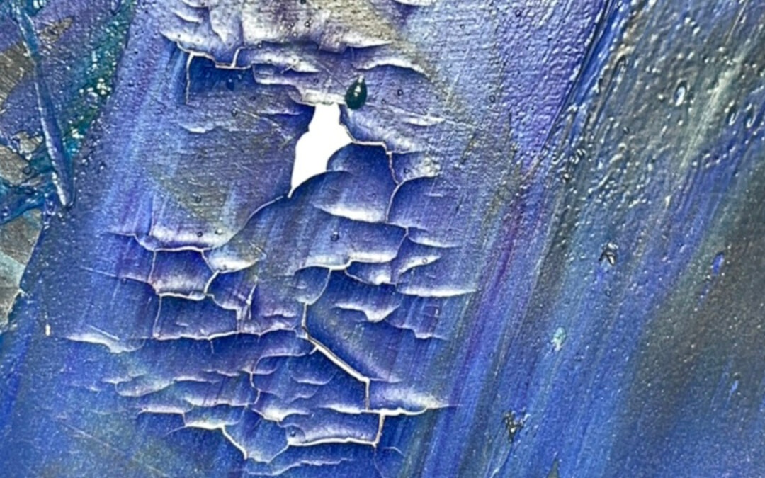 How to conserve a damaged acrylic painting?