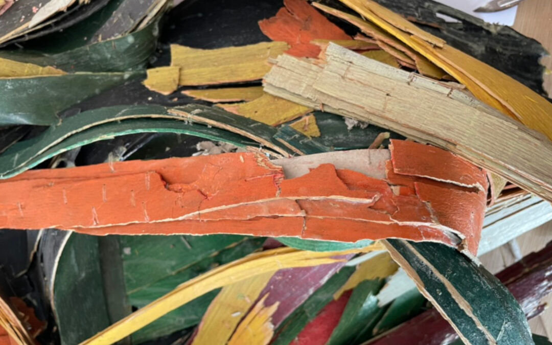 How do you conserve artworks made with unconventional materials?