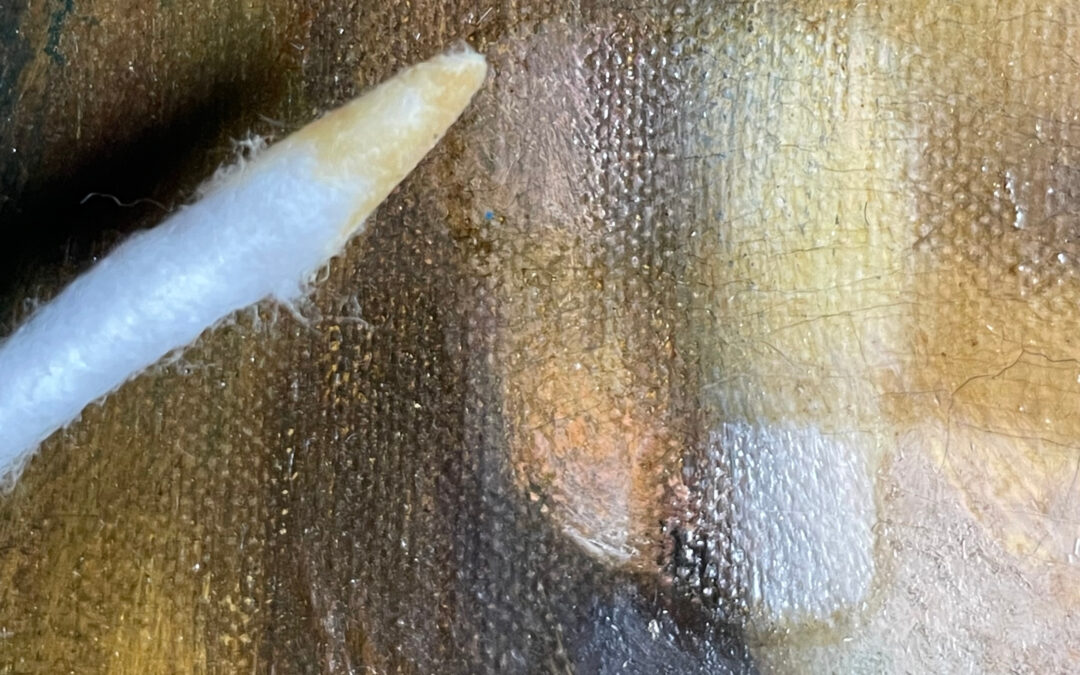 How can I tell if my painting needs to be cleaned?