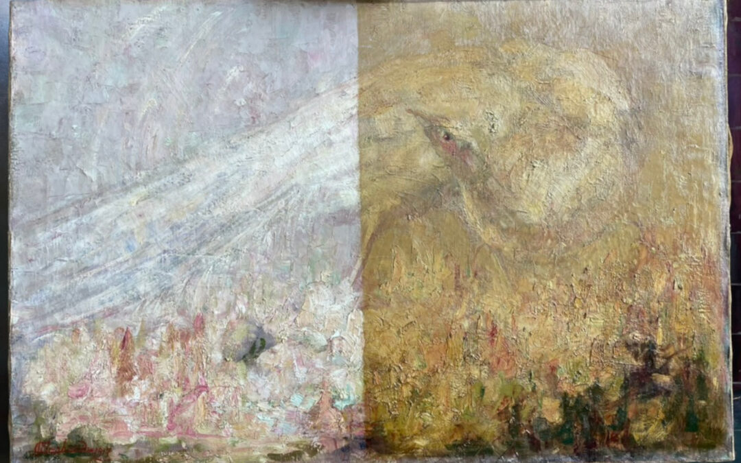 My painting has yellowed over time, can it be restored to its original appearance?