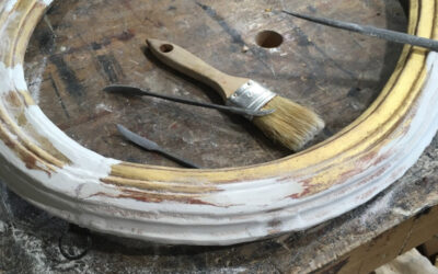 Restaurez-vous également les cadres des œuvres ?